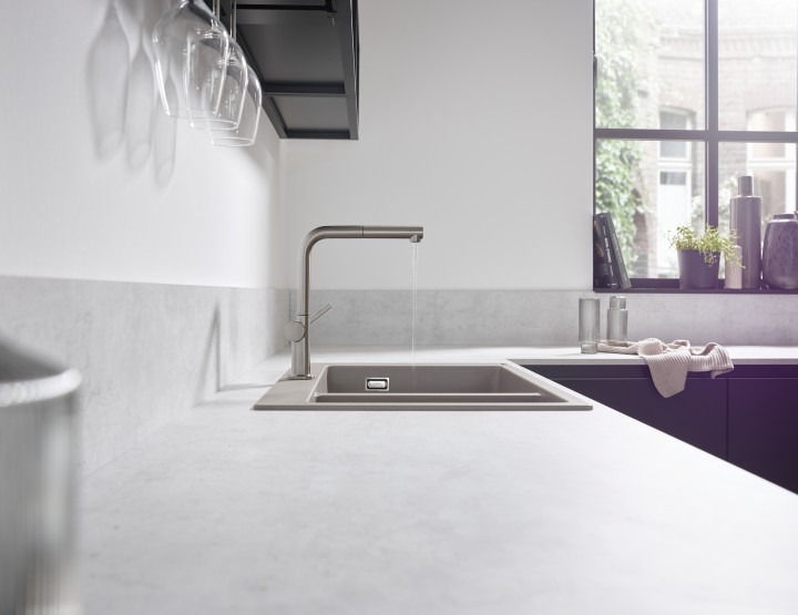 Talis M54 Mitigeur de cuisine 270, 1 jet