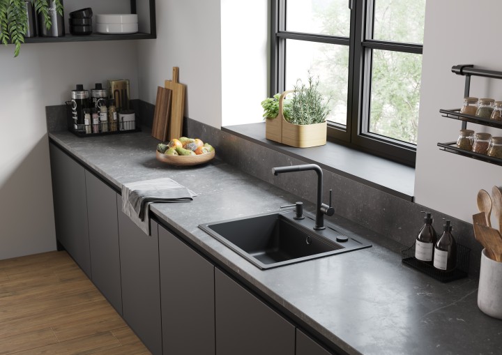 Talis M54 Mitigeur de cuisine 270, 1 jet