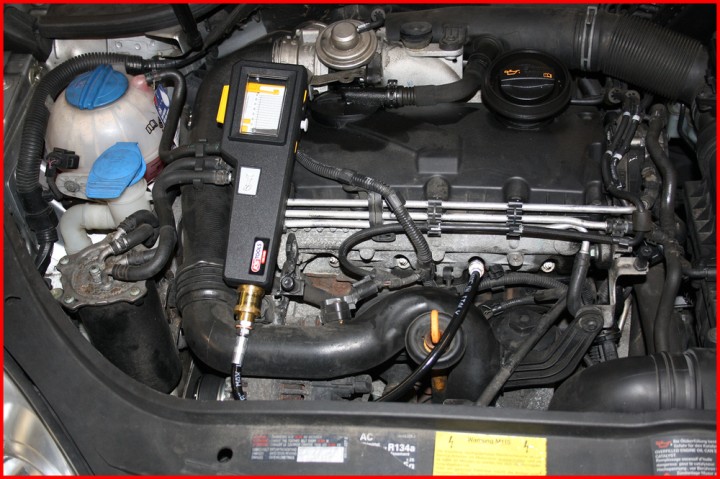 Testeur compression diesel