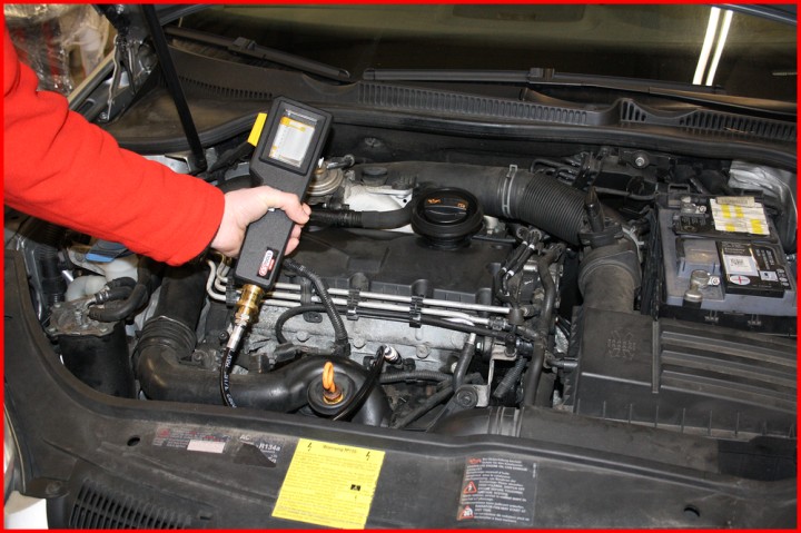 Testeur compression diesel