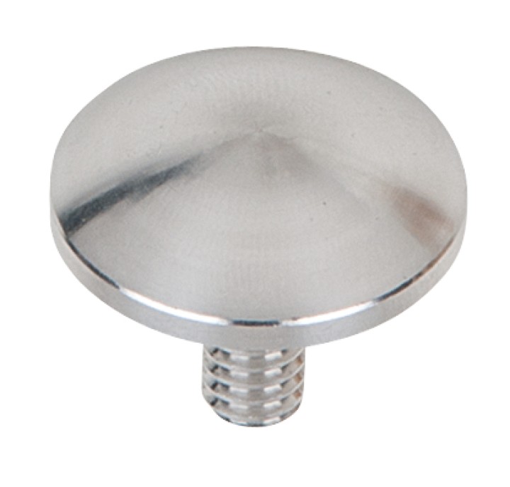 Tête en aluminium, bombée