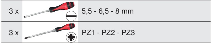 Tournevis ULTIMATEmax PZ1-PZ3