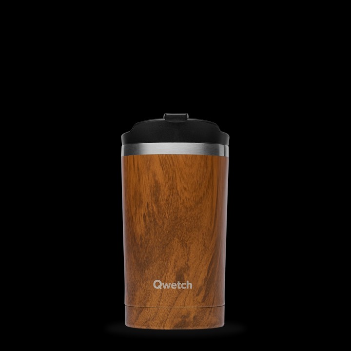 TRAVEL MUG ISO - 300ml - WOOD - MARRON