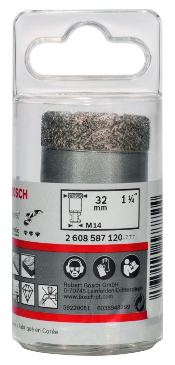 Trépan diamant a sec PRO 32 mm