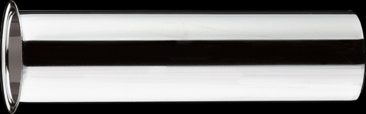 Tube droit avec bord