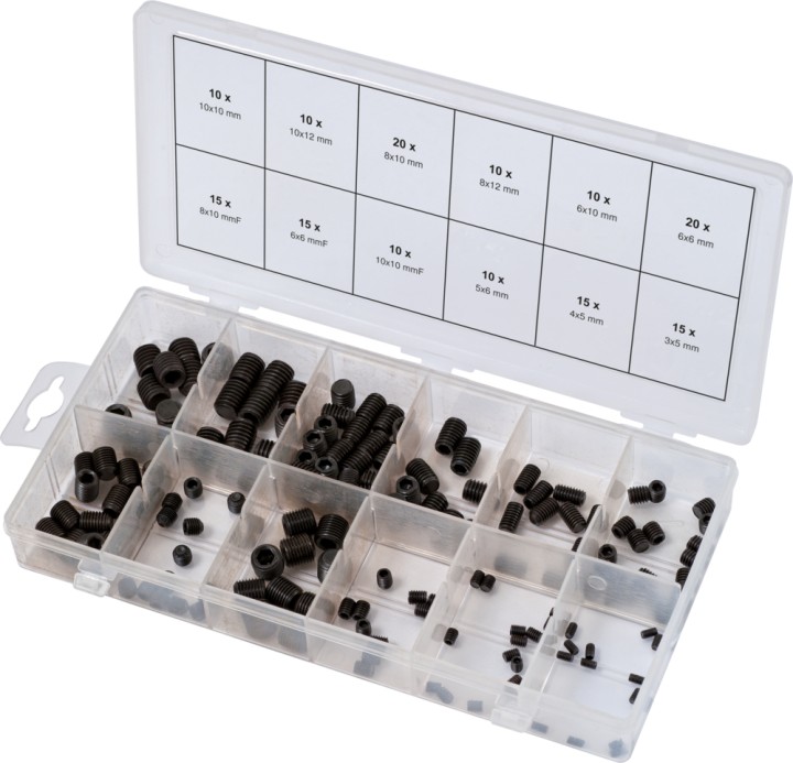 Vis sans tête, 160pcs