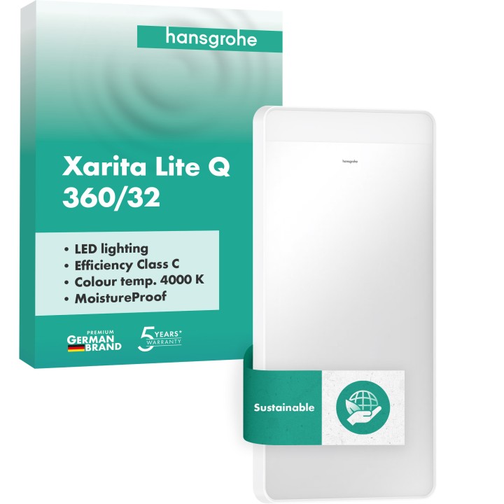 Xarita Lite Q Miroir av éclairag LED 700/360