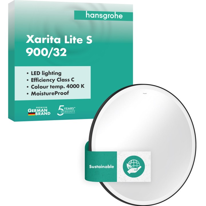 Xarita Lite S Miroir av éclaira LED 900