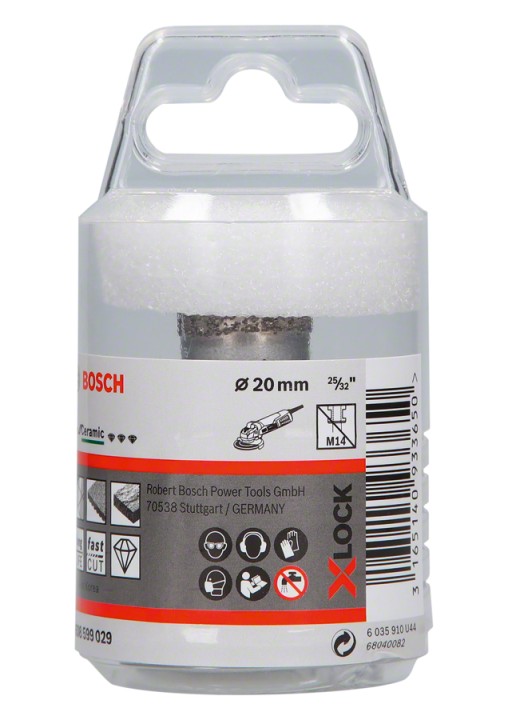 XLock  Trepan Diamant 20mm a s