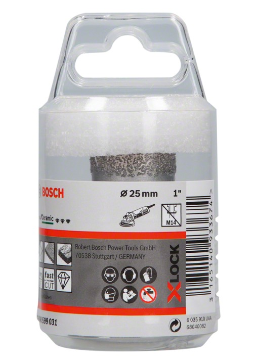 XLock  Trepan Diamant 25mm a s