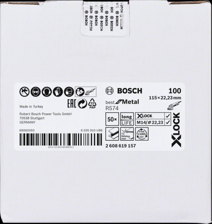 XLock Abr Fib Bst Met 115 G100
