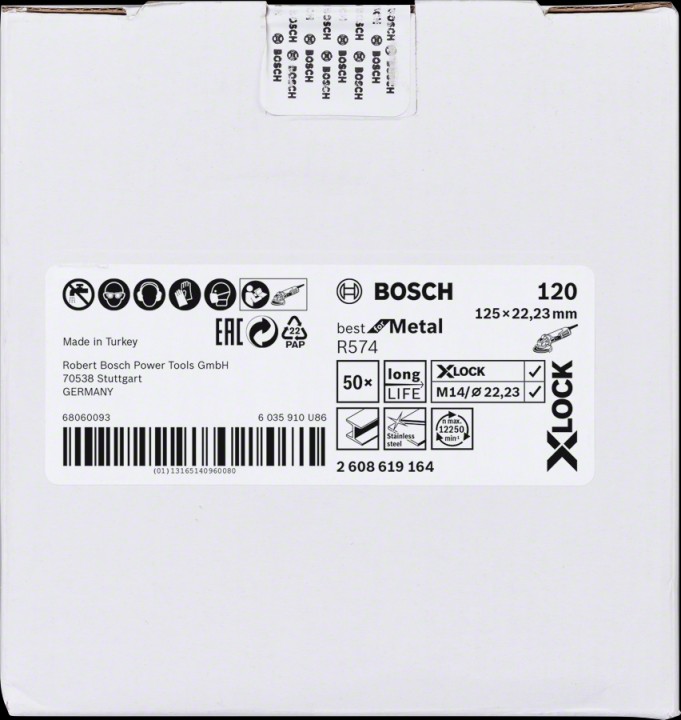 XLock Abr Fib Bst Met 125 G120