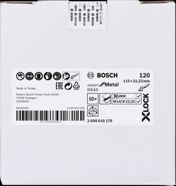 XLock Abr Fib Exp Met 115 G120