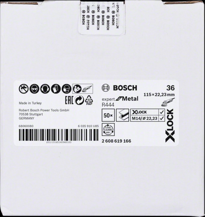 XLock Abr Fib Exp Met 115 G36