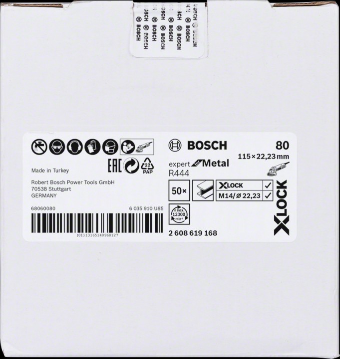 XLock Abr Fib Exp Met 115 G80