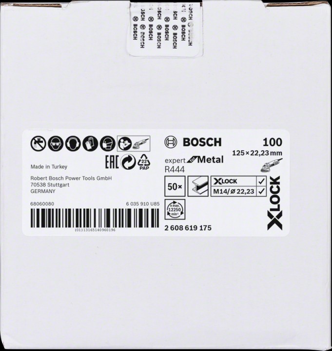 XLock Abr Fib Exp Met 125 G100