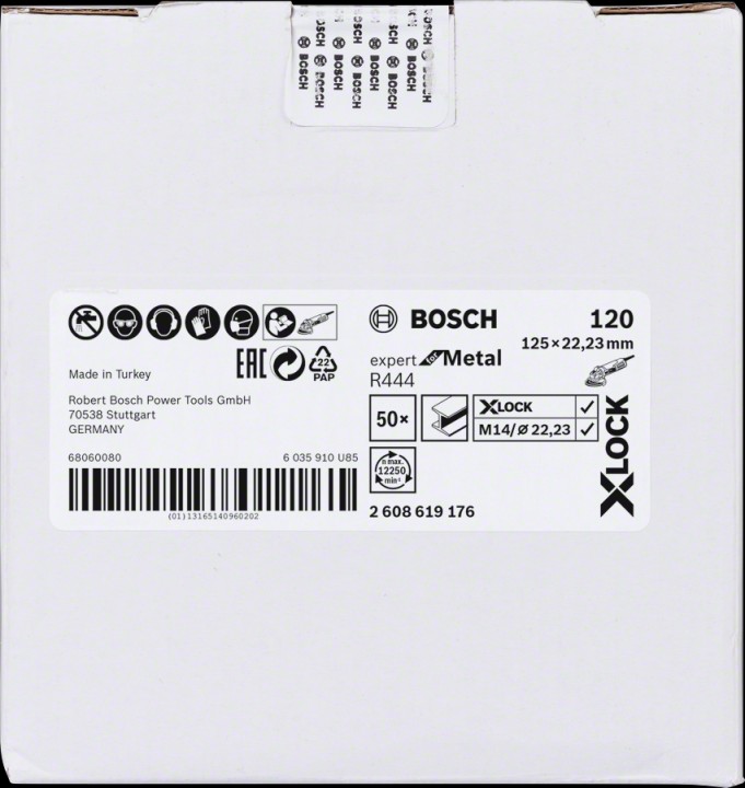 XLock Abr Fib Exp Met 125 G120