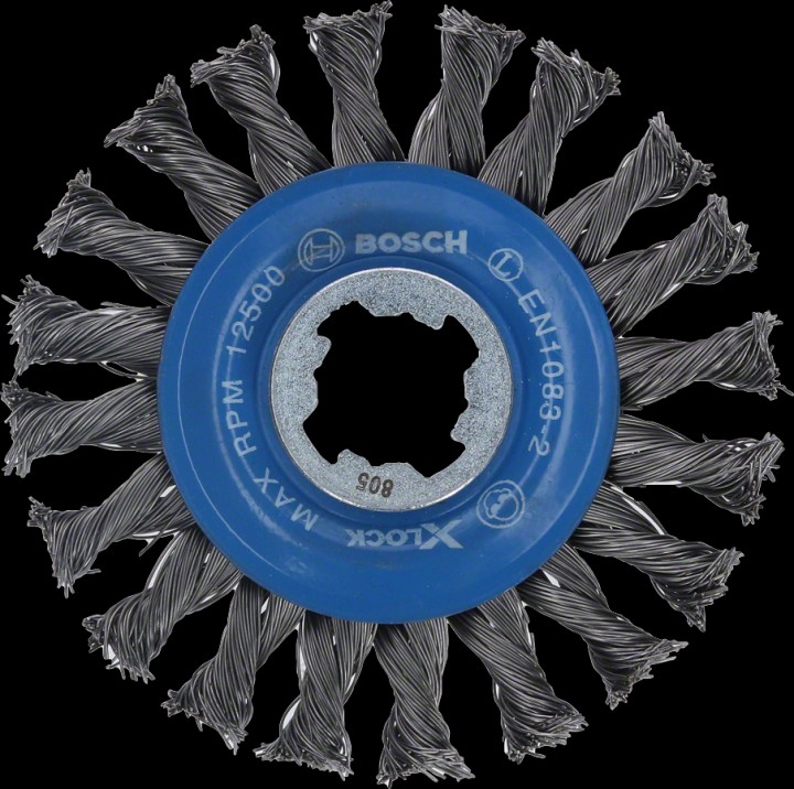 XLock Brosse ø115 Acier 0,5mm