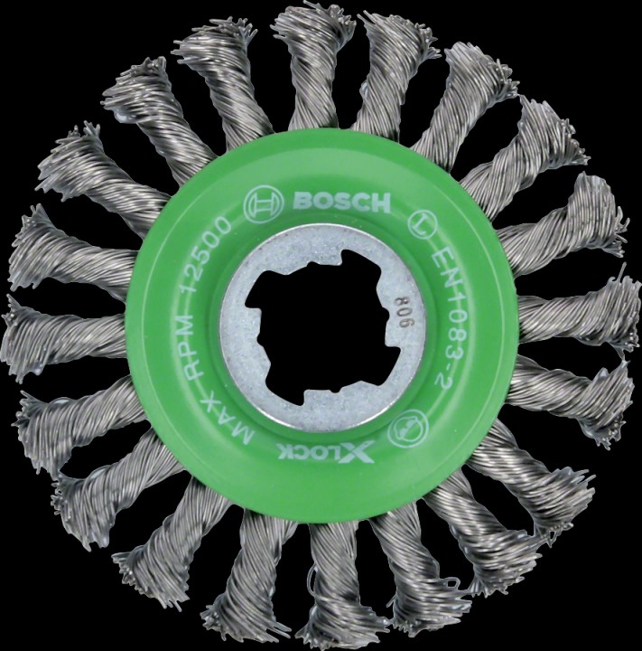 XLock Brosse ø115 Inox 0,5mm
