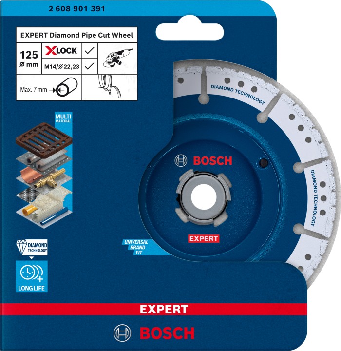 XLock Disque Diamant tuyaux EX