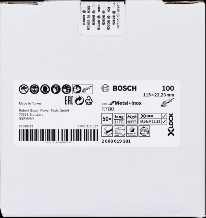 XLock Disque Fibre BfMetal+Ino