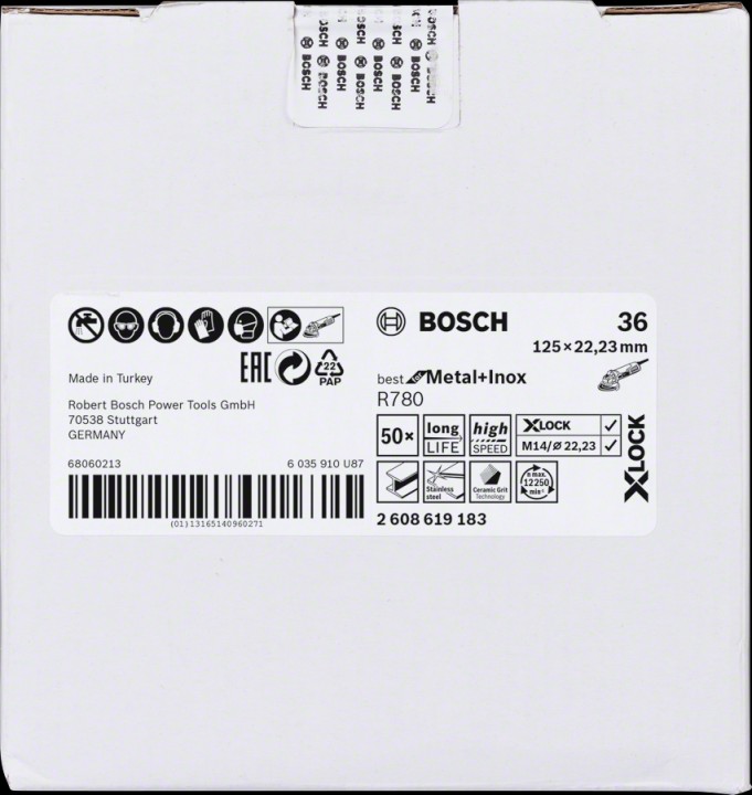 XLock Disque Fibre BfMetal+Ino