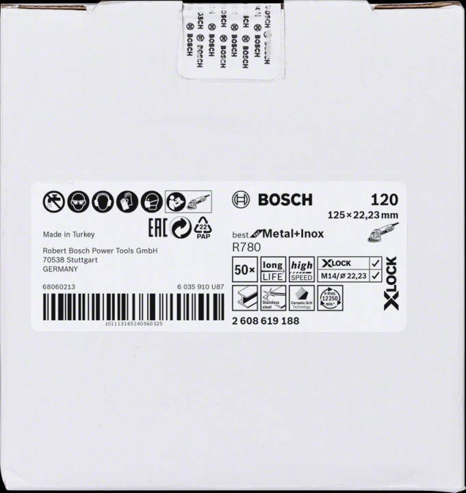 XLock Disque Fibre BfMetal+Ino