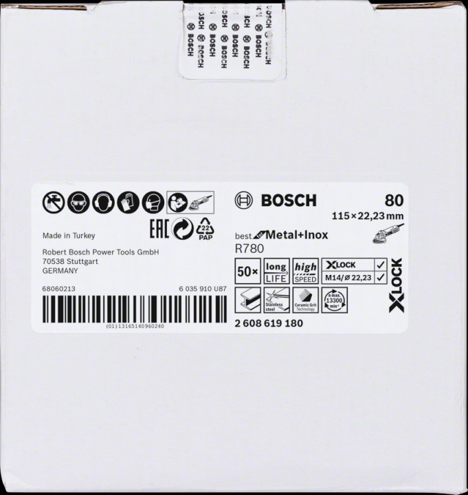 XLock Disque Fibre BfMetal+Ino