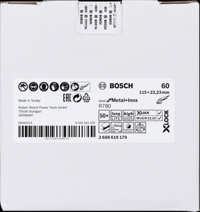 XLock Disque Fibre BfMetal+Ino