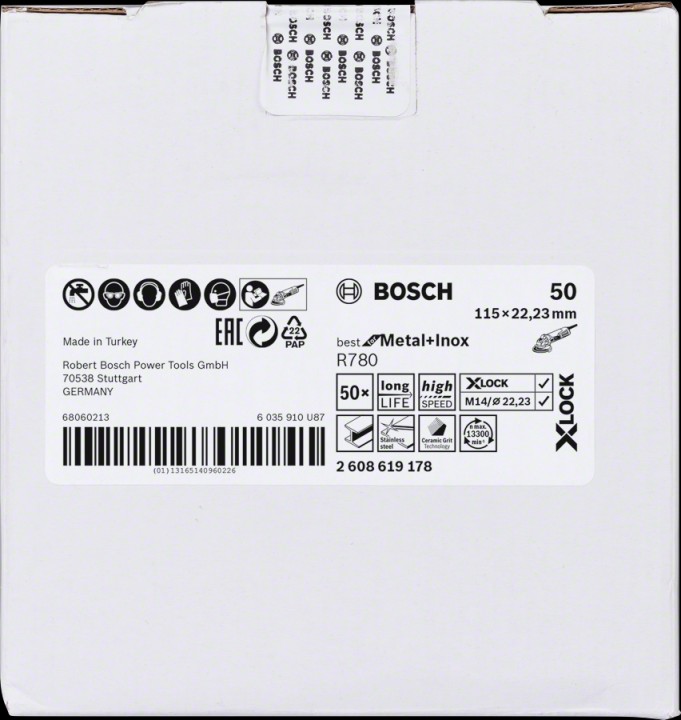 XLock Disque Fibre BfMetal+Ino