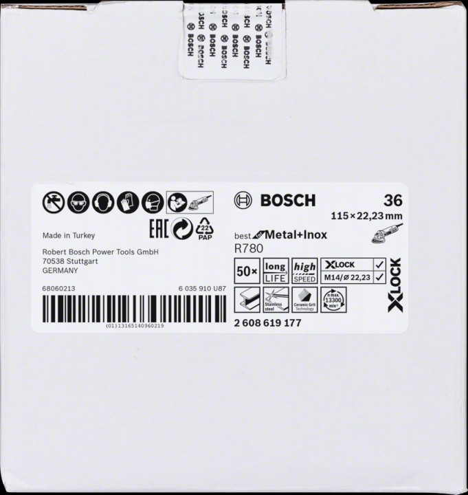 XLock Disque Fibre BfMetal+Ino