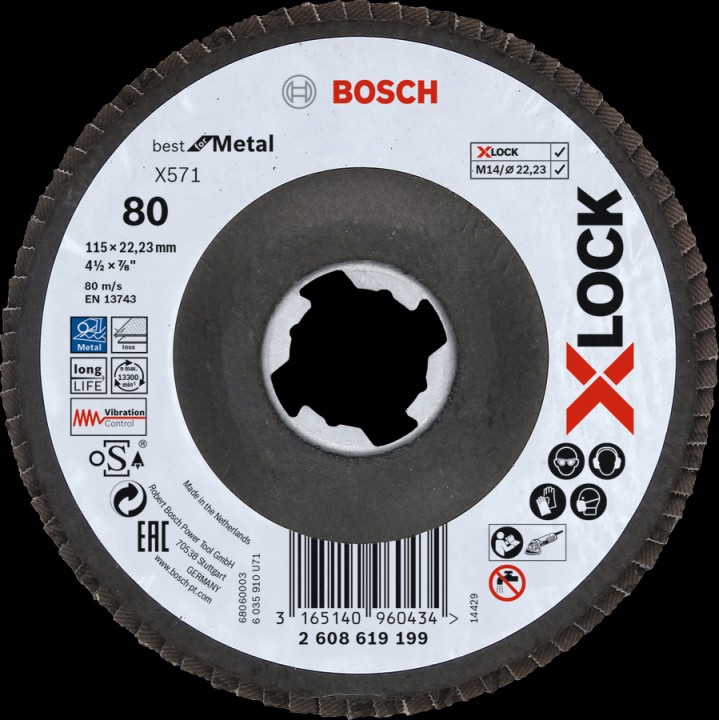 XLock Plat. Lamelle Bombé Fibr