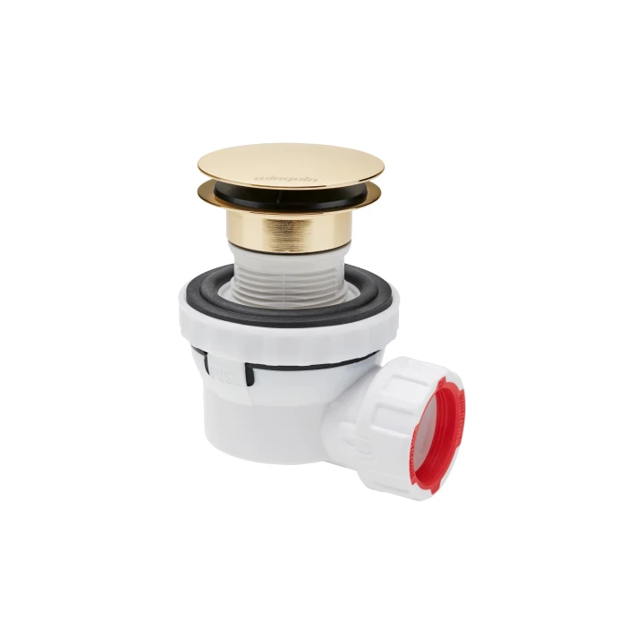 Vidage complet lavabo NANO 6.7 doré