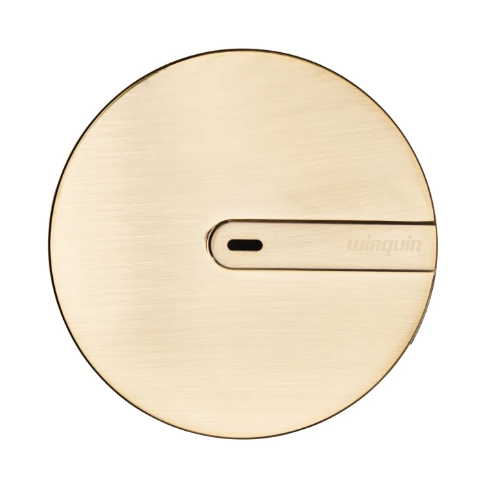 Dôme bonde douche SLIM+ doré brossé