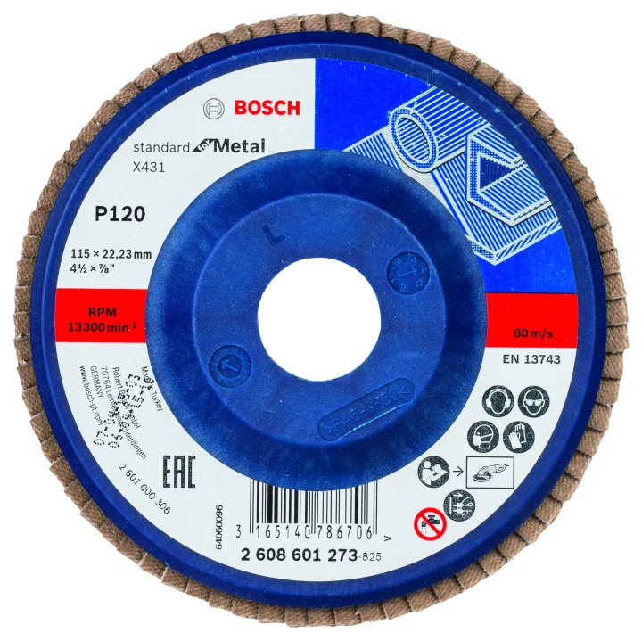 1 P LAMELLE STD METAL 115MM G1