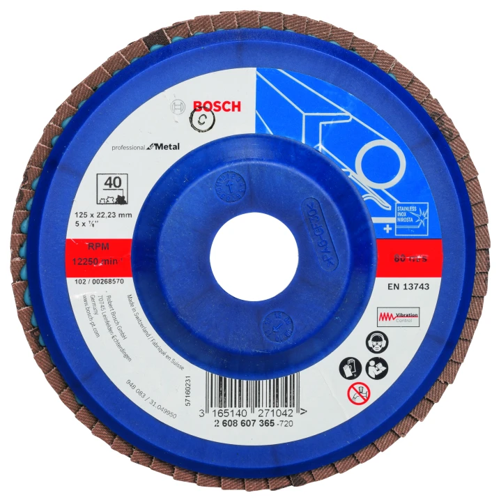 1 PLATEAU LAMELL METAL 125 G40
