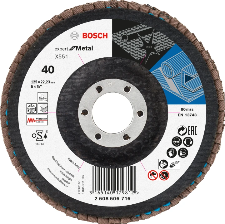 1 PLATEAU LAMELL METAL 125 G40