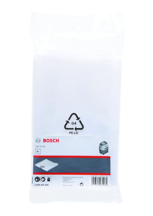 5 Sacs plastique 5L pour GAS 1