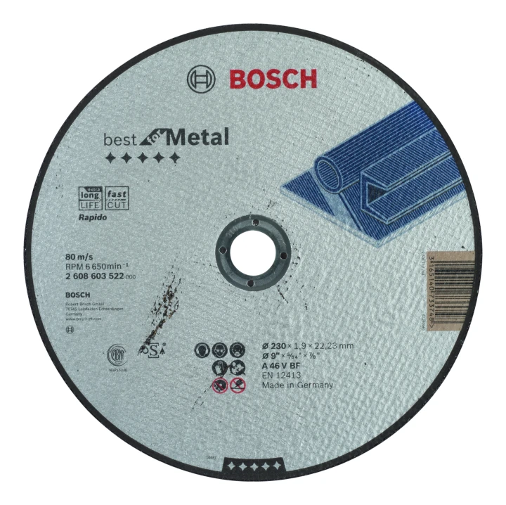 Disque 230x 1,9 A 46 V ACIER B