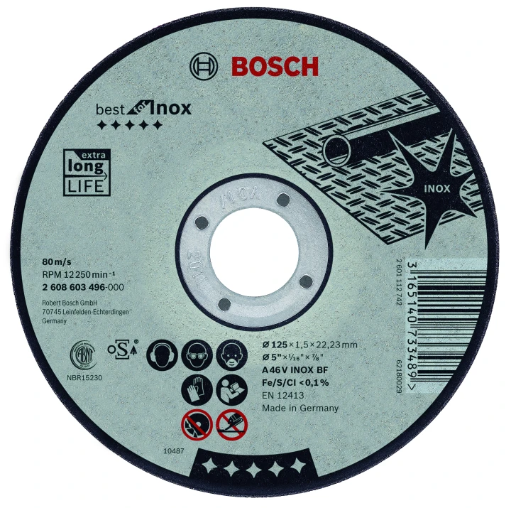 Disque A 30 V INOX115 x 2,5 x
