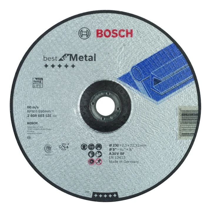 Disque Best 230 x 2,5 A 30 V A