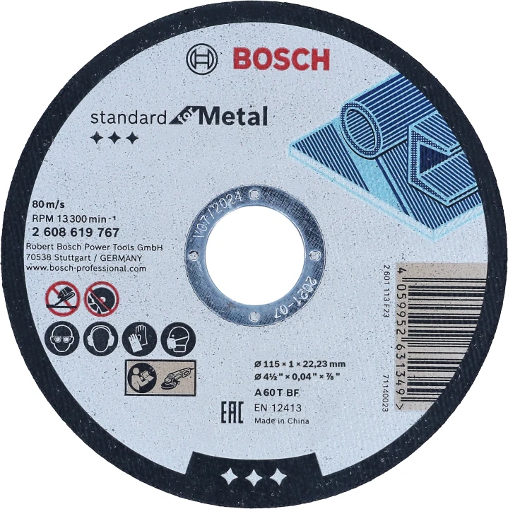 Disque Std coupe métal 115x1x2
