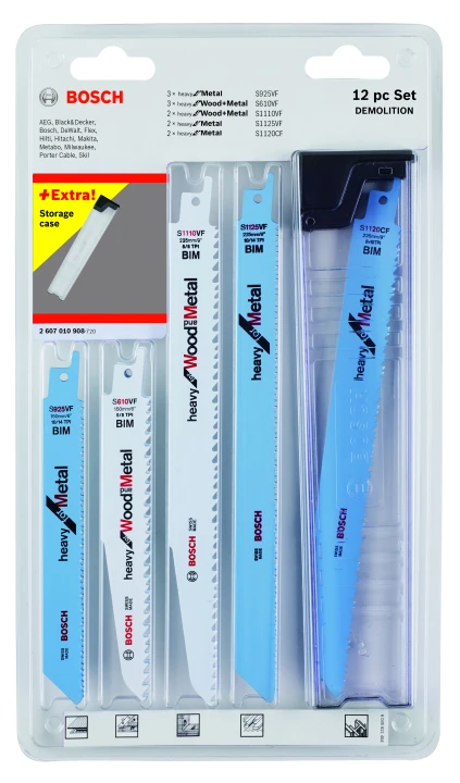Kit 12 LSSabre Démolition Bois