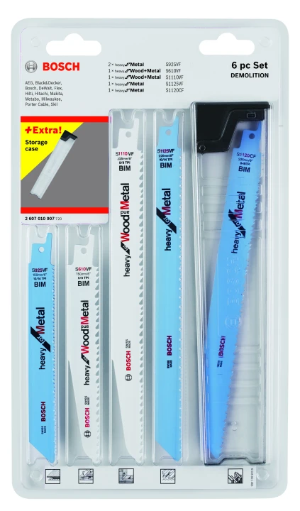 Kit 6 LSSabre Démolition Bois
