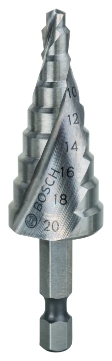 Mèche 9 ét. HSS 1/4" hex 4-20M