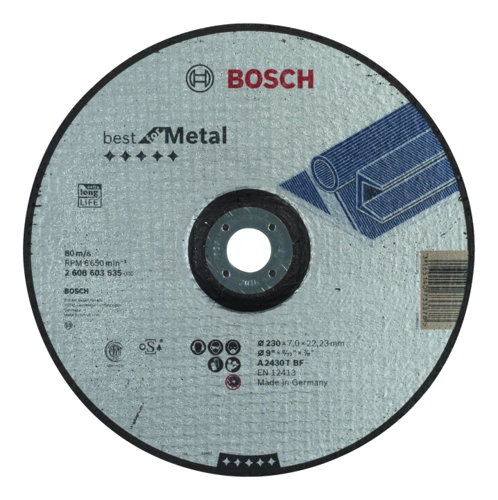 Meule 230x 7.0 A2430 T ACIER B