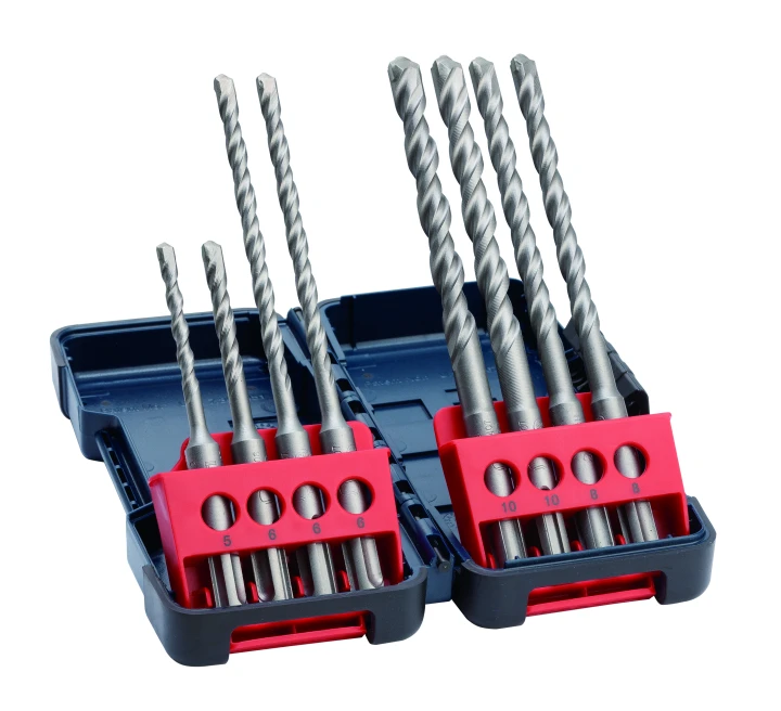 SDS Plus-3 TOUGHBOX 8pcs ø5/6/