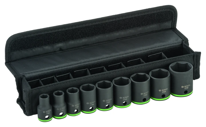 SET 9 DOUILLES 1/2" 45MM