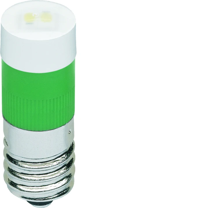 1930 Lampe E10 à Led vert