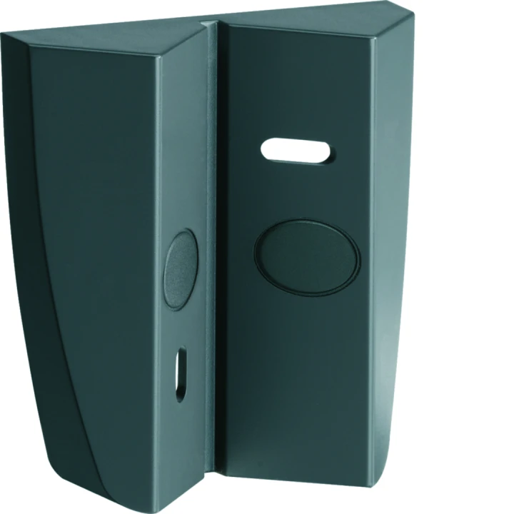 Accessoire d'angle Anthracite pour détecteur infraRouge standard mural 140°-200°